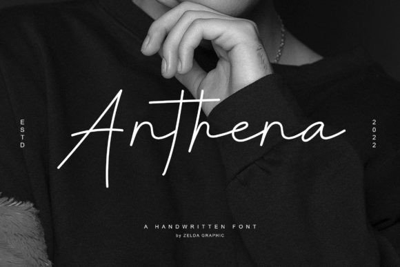 Anthena: Elevate Your Brand with This Elegant Script Font