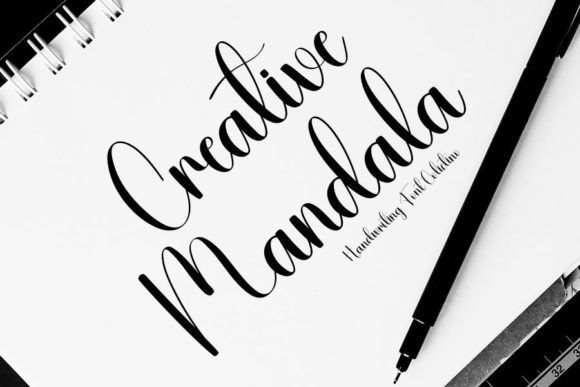 Bring Your Creations to Life with Creative Mandala Font