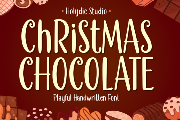 Christmas Chocolate: A Festive Font for Your Brand
