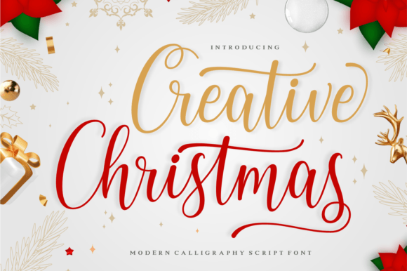 Creative Christmas: A Charming and Elegant Script Font