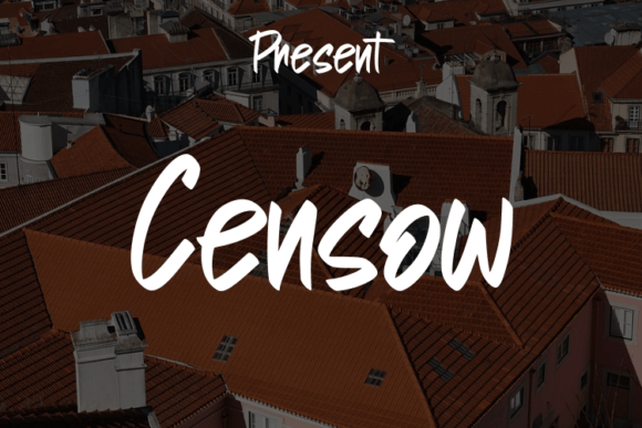 Discover Censow: A Perfect Script Font for Crafters