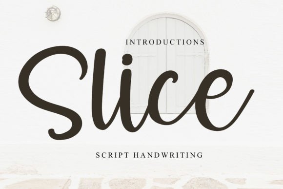 Discover the Elegance of Slice: A Dainty Script Font for Web Design