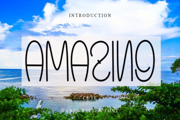 Enhance Your Brand with Amazing: A Beautiful Handwritten Font