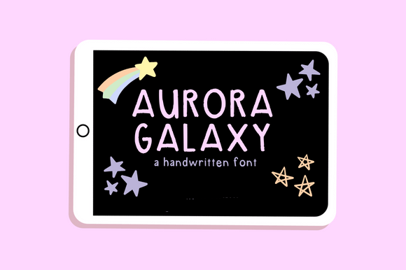 Enhance Your Brand with Aurora Galaxy Font