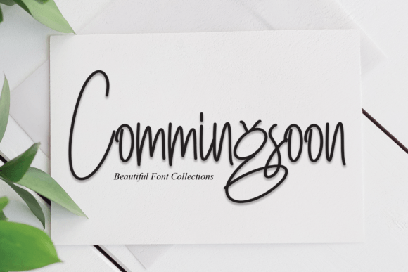 Enhance Your Brand with Commingsoon Font