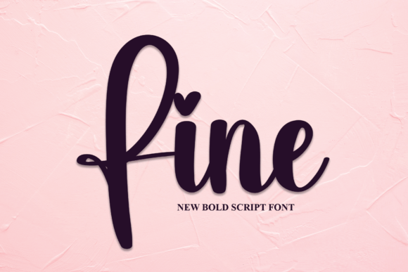 Enhance Your Brand with Fine: A Modern Handwritten Font