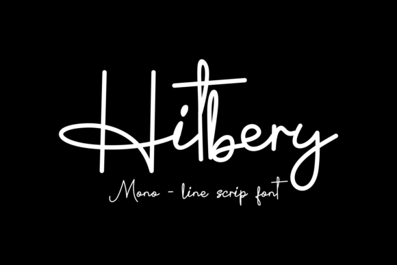 Enhance Your Brand with Hitbary: A Premium Handwritten Font