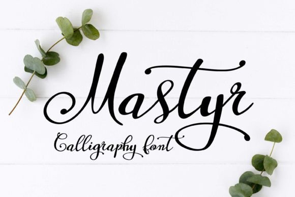 Enhance Your Brand with Mastyr, the Elegant Handwritten Font