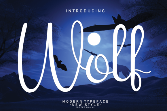 Enhance Your Brand with Wolf: A Sweet and Smooth Handwritten Font