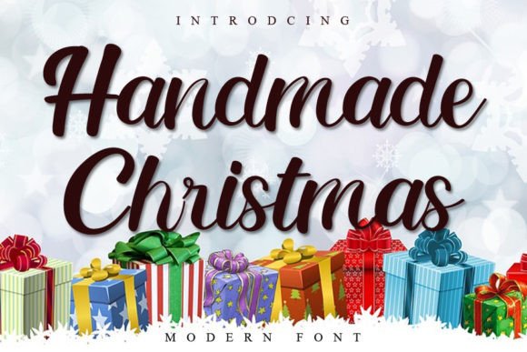 Handmade Christmas: A Perfect Font for Elegant Publications