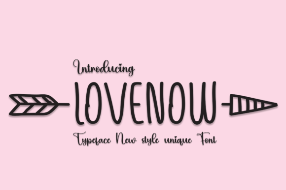 Lovenow: A Versatile Handwritten Font for Engaging Visuals