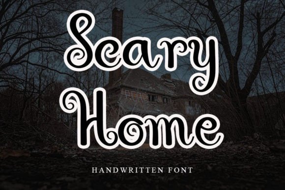 Scary Home: A Friendly Font for Creative Branding