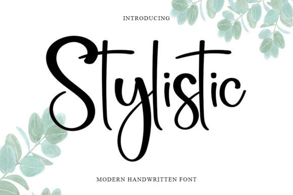 Stylistic: A Handwritten Font for Engaging Web Designs