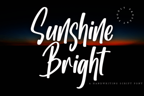 Sunshine Bright: A Handwritten Font for Editorial Elegance