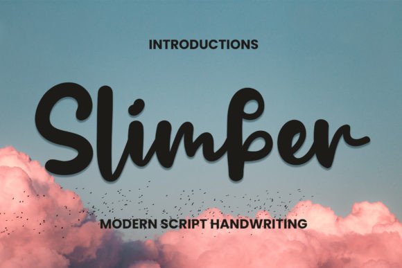 Unleash Creativity with Slimber: A Handwritten Font for Makers